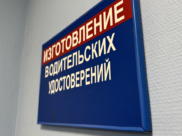 Изготовление водительских прав.