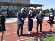 Открыли новый стадион.