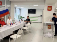 Голосование в медучреждении.