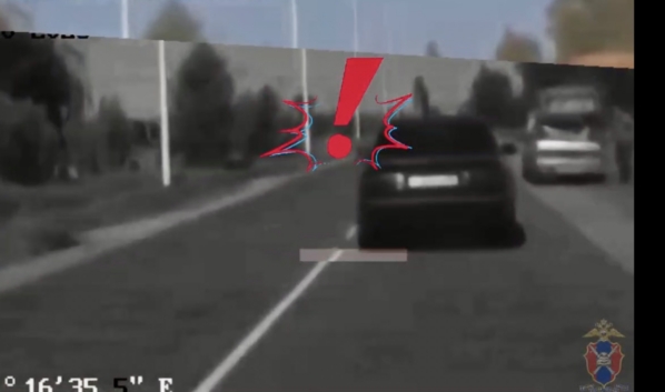 Авто нарушителя.