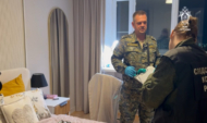 На месте происшествия.