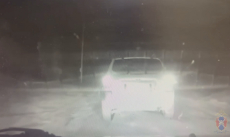 Авто нарушителя.