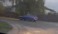 Авто нарушителя.