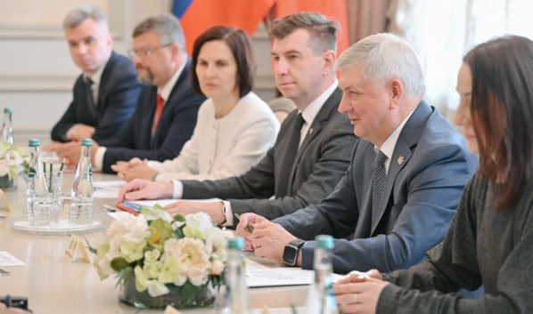 На встрече с Чрезвычайным и Полномочным Послом Пакистана в России.