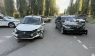 На месте аварии.
