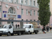 Монтаж павильонов.